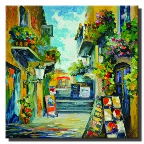 Tranh in Canvas sơn dầu